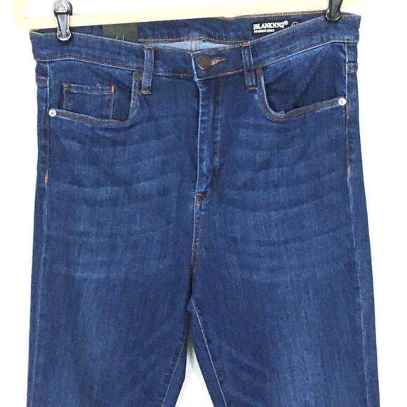 NWT Blank NYC The Great Jones 12" High Rise Skinny Jeans Medium Dark Wash Sz 31 - Picture 6 of 13